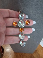 Sparkly cross pendant