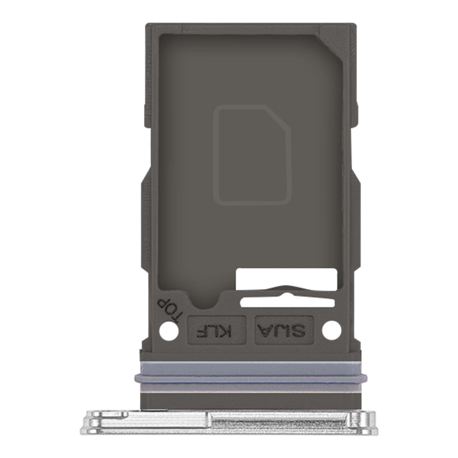 Support SIM Galaxy S22 étanche couleur Phantom White avec joint de protection - 4
