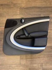 BMW Mini Countryman R60 Carbon Black Drivers Door Card With Piano Trims Cooper S