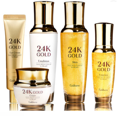 K-Beauty Goldvera 24K Gold Premium Skincare Set