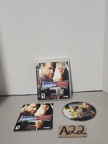 WWE SmackDown vs. Raw 2009 Featuring ECW (PlayStation 3) CIB