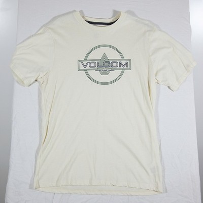 Volcom True To This t-shirt, men size L, Ivory