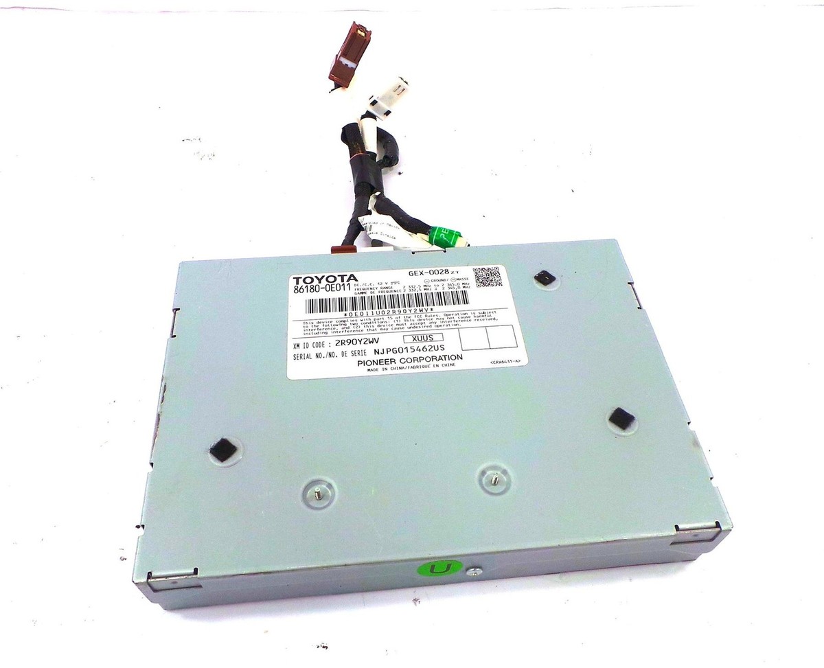 TOYOTA 86180-0E011 Radio Control Unit GEX-0028zt - Free shipping