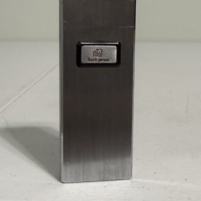 Colibri Brushed Aluminum Touch Sensor Lighter, READ
