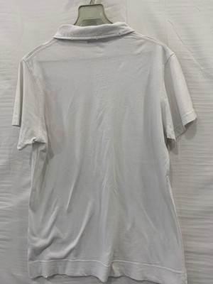 Dsquared2 Polo Shirt Men's M White Graphic “Pump It Up” Made in