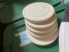 Vintage 8mm Metal Film Reels  Canisters - LOT of 5  Same Family  1968-1978
