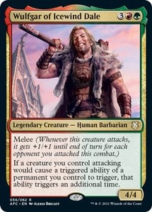 Wulfgar of Icewind Dale - Commander: Adventures in the Forgotten Realms #056/062