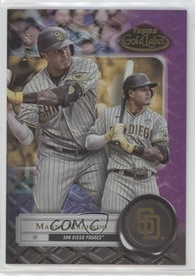 2022 Topps Gold Label Class 2 Purple /75 Manny Machado #63 1p03