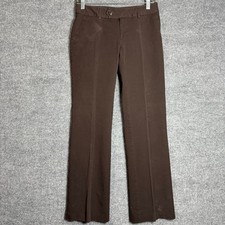 Eddie Bauer Womens Size 2 Brown Truly Straight Fit Pants