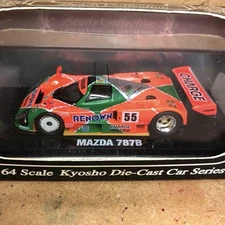 Kyosho 1/64 Scale Bead Collection Mazda 787B 91 Le Mans Winner .toy