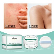 Men  s Body Powder Cooling Refreshing Talc-Free Deodorant Menthol Care