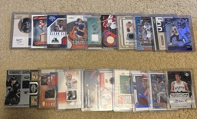 20 Card Lot (Numbered Cards, Patches, Auto)