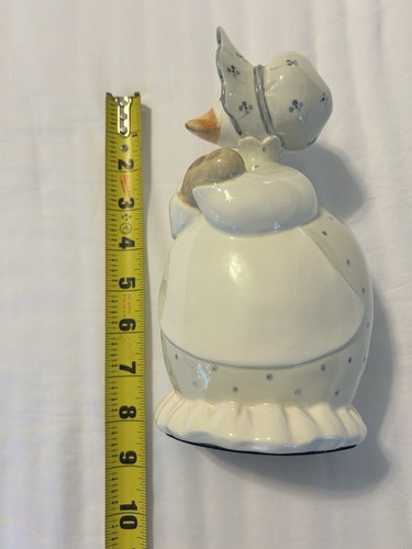 Vintage Fitz and Floyd Ceramic Goose Bookend 1984 Approx 8" High MCMLXXXIV - Picture 7 of 8