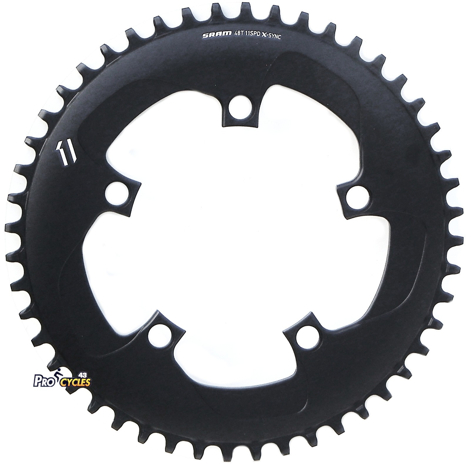Plateau SRAM Force 1 haut rendement 48T 1x11v l'excellence mecanique du mono plateau