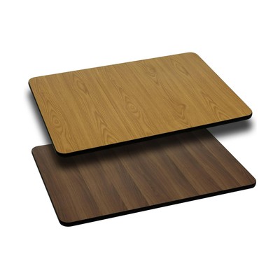 30 X 42 Rectangular Table Top With Reversible Laminate Top