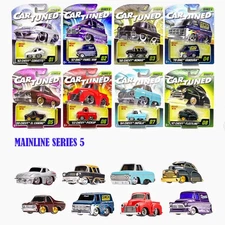 CarTuned Series 5 Mainline Assortment Complete Set Of 8 Car Tuned 1/64 NO CHASE