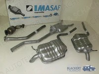 Imasaf Auspuffanlage Komplett+Kat für Audi A4 Quattro B6 1.9 Tdi+Avant 2000-2004
