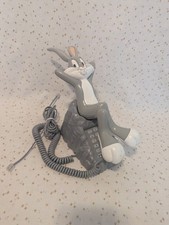 VTG Toshiba Bugs Bunny Push Button Corded Tel...