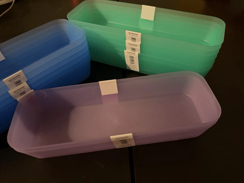 Plastic Drawer Organizer Tray –Storage Bin – Kitchen, Office, Bathroom set-16 pi - Image 3 of 3