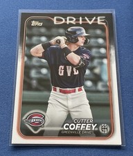 2024 Topps Pro Debut #PD-113 Cutter Coffey Greenville Drive