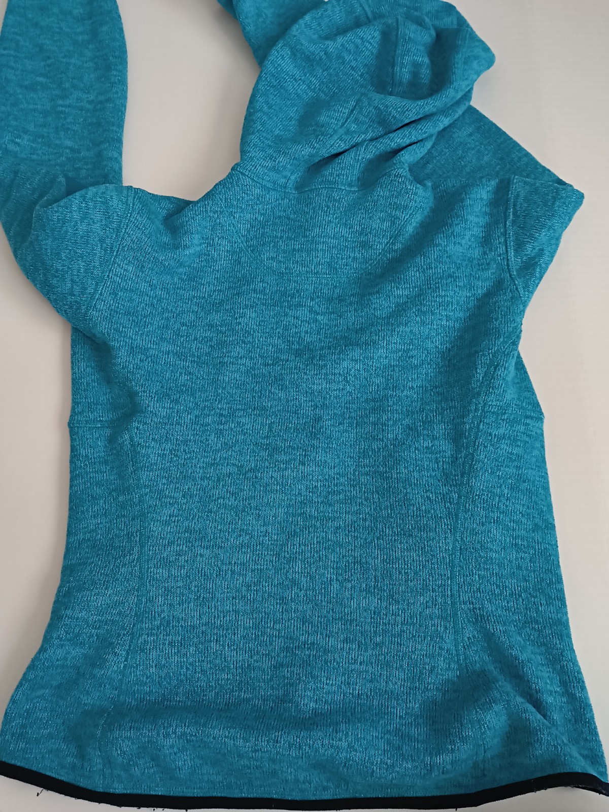 Arc'teryx Polartec Fleece Jacket Womens Small Blue Full Zip Hooded Hiking thumbnail 12