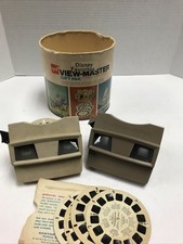 VTG GAF VIEW-MASTER Gift Pak Disney Favorites w/ Orig. Canister Reels Extras