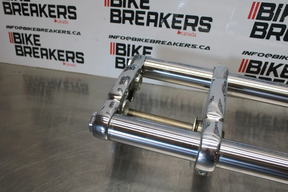 07-09 Harley-Davidson SOFTAIL FRONT FORKS SHOCK SUSPENSION 套装 一对 BB00 — 第 2/4 张图片