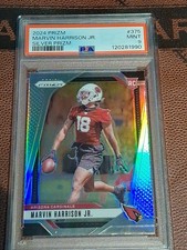 2024 Panini Prizm Marvin Harrison Jr #375 Silver Prizm Rookie (RC) PSA 9 