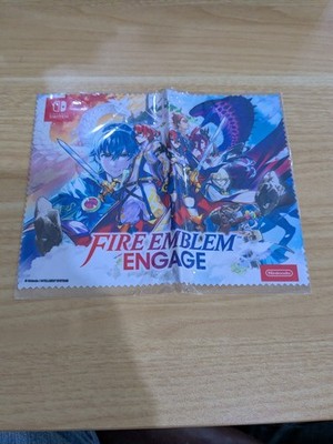 B1 Fire Emblem Engage Promo Rare Nintendo Switch Microfiber Cloth NEW!