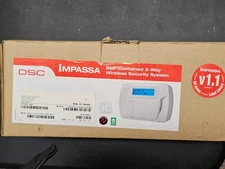 DSC Impassa KIT457-96H Self Contained 2Way Wireless Security System Version 1.31
