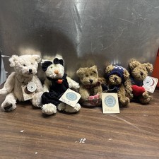 Boyds Bears Plush Bear Lot Of 5