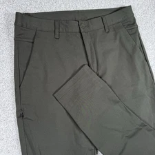 BYLT Everyday Pant 2.0 Mens Large Green Stretch Performance Pants