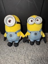 Despicable Me 2 Stuart 5" Minion Movie Rubber Eye Universal Studios Lot plush