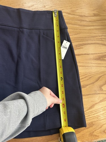 Neu mit Etikett Anthropologie Maeve Piqu Minirock marineblau Größe Small - Bild 6 von 10