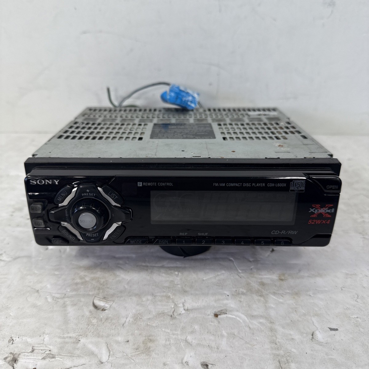 Sony XPLOD CDX-L600X Old School Car Stereo CD Player | TESTED | eBay