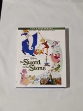 The Sword in the Stone Blu-ray DVD Digital NOS Sealed Disney Animated Classic