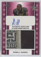 2020 Leaf Metal US Army All-American Bowl 12/20 Donell Harris Patch Auto 2u6