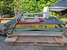 Takraf  Scherenhubtisch VEB Hubbühne Hublift GDR Verladerampe HT 630/1