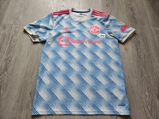 Mens adidas Manchester United B.FERNANDES #18 Away football shirt 21/22 Size M