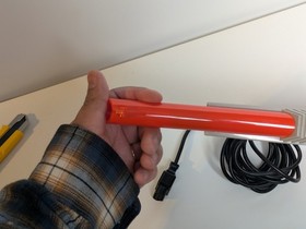 Nintendo NES Orange Zapper Gun (Tested & Working with Demo Pic!)