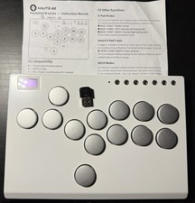 Haute42 Metal Joystick Hitbox Controller with Mayflash MagicBoots Adapter