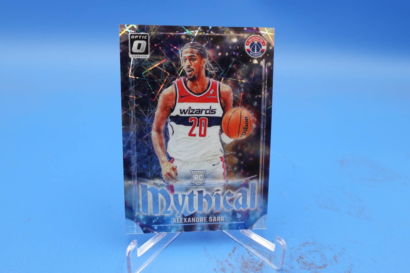 2024-25 Optic Mythical Alexandre Sarr #3 RC Prizm
