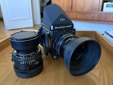 Mamiya RB 67 Pro S camera with lenses