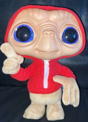E.T 2022 MATTEL MIT LEUCHTENDEM FINGER UND SOUND SAGT MEHRERE SÄTZE 12 ZOLL GROSS
