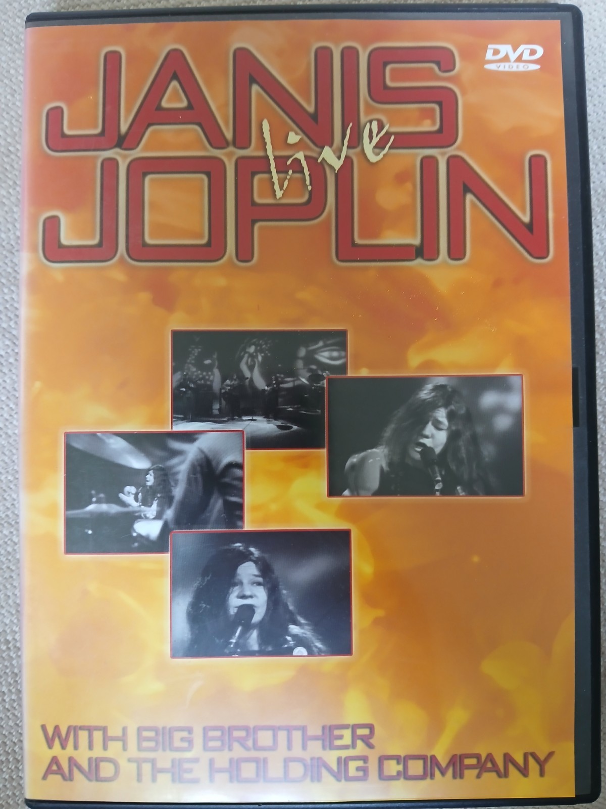 DVD JANIS JOPLIN - LIVE WITH BIG BROTHER AND THE HOLDING COMPANY
