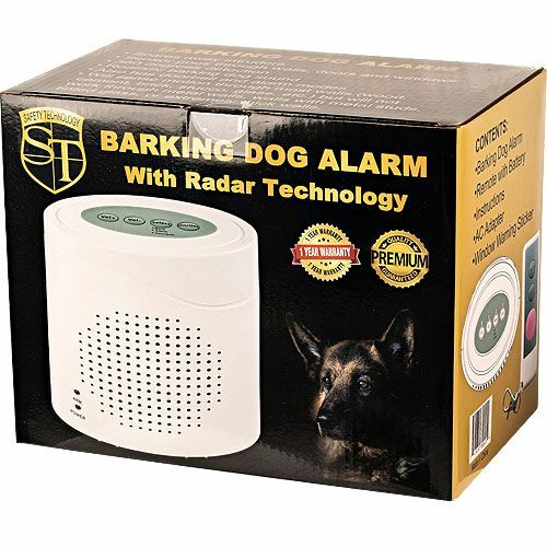 Safety Technology Barking Dog Alarm Remote and AC adapter, Alarm