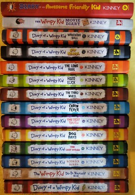DIARY OF A WIMPY KID Series 1-11, 15 HC & 2 more by Jeff Kinney | eBay