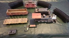 G SCALE Lot Bachmann Big Hauler Works W/ 20 Tracks,Remote, And Untested Battery