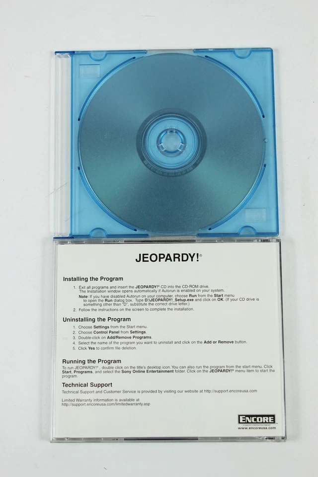 2 PC Games JEOPARDY! one and two Multiple Games CD-Rom - Image 2 of 3