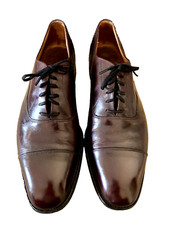 CHURCH'S Custom Grade CONSUL CAP Oxfords 11.5 B UK Brown Leather Shoes